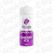 Crystalized Lepidolite Cherry Ice 100ml Shortfill E-liquid