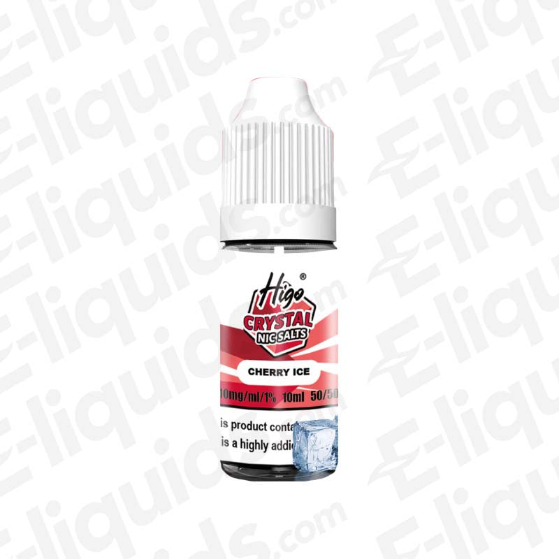 Higo Crystal Cherry Ice 10mg Nic Salt E-liquid