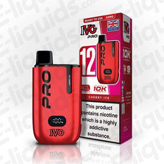 IVG Pro 12 20mg Prefilled Pod Kit Cherry Ice