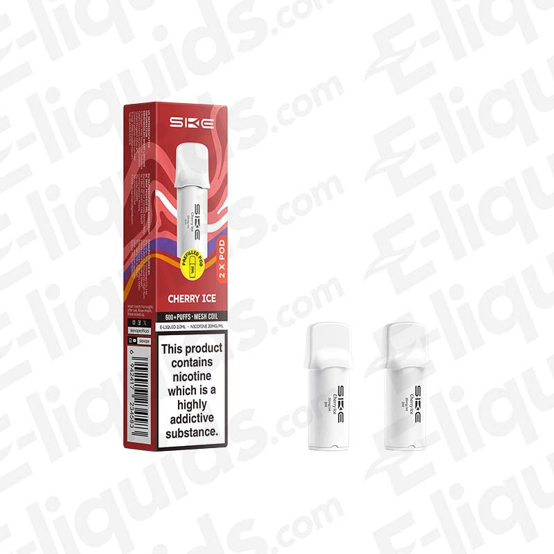 SKE 600 Pro 20mg Prefilled Pods Cherry Ice