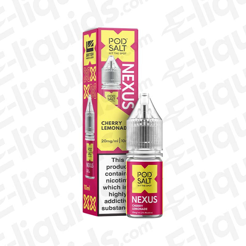 Nexus Pod Salt Cherry Lemonade 20mg Nic Salt E-liquid