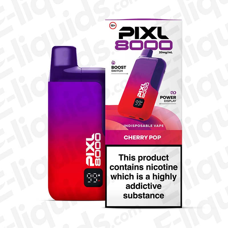PIXL 8000 20mg Prefilled Pod Kit Cherry Pop