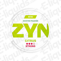 Mini Strong Nicotine Snus Pouches by ZYN Citrus 