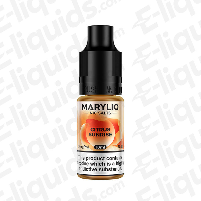 Maryliq Citrus Sunrise 20mg Nic Salt E-liquid