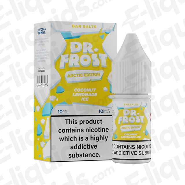 Coconut Lemonade Ice Arctic Edition Nic Salt Eliquid by Dr Frost E