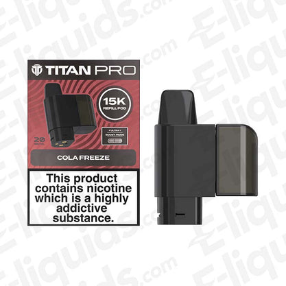 Titan Pro Cola Freeze 20mg Prefilled Pods