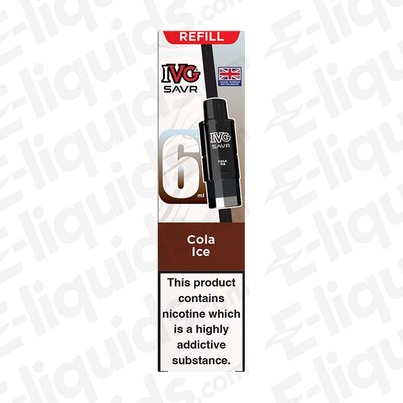 IVG SAVR Cola Ice 20mg Prefilled Pods