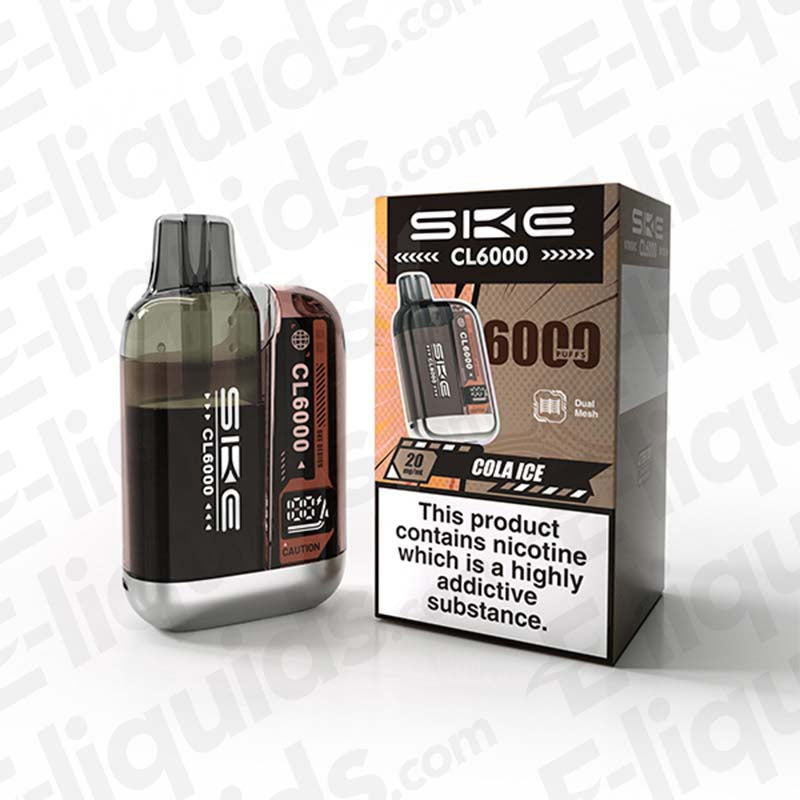 SKE Crystal CL6000 Strawberry Raspberry Cherry Prefilled Pod Kit SKE Crystal CL6000 Strawberry Raspberry Cherry Prefilled Pod Kit