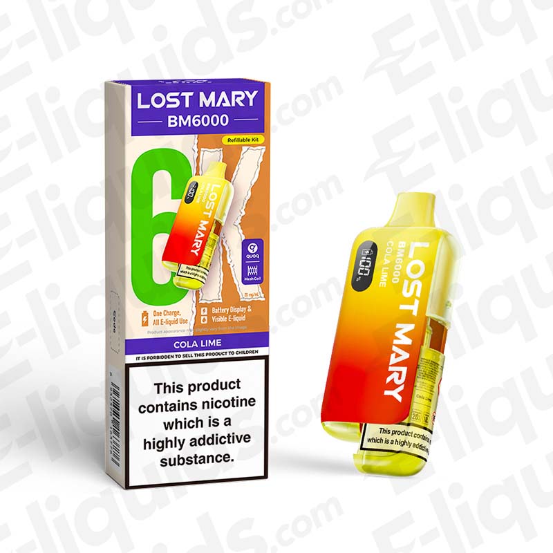 Lost Mary BM6000 Cherry Ice Prefilled Pod Kit | Sweet Cherry Lost Mary BM6000 Cherry Ice Prefilled Pod Kit | Sweet Cherry