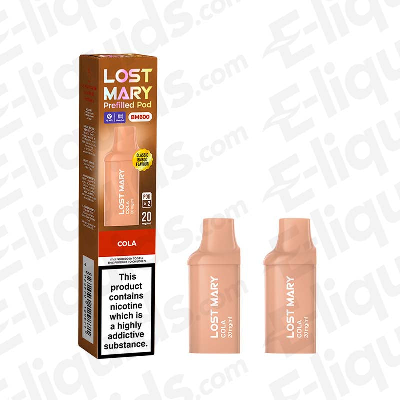 Lost Mary BM600 20mg Prefilled Pods Cola