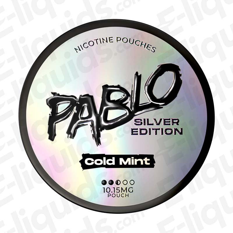 Pablo Silver Edition Cold Mint Nicotine Pouches