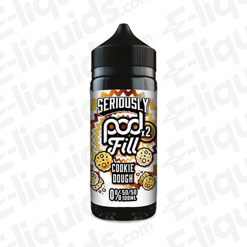 Doozy Vape Co Seriously Pod Fill 2 Cookie Dough 100ml Shortfill E-liquid