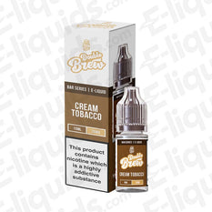 Ohm Brew Double Brew Cream Tobacco 20mg Nic Salt E-liquid