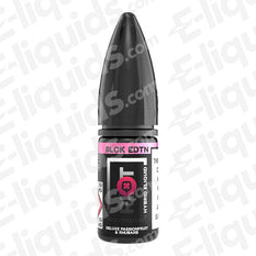 Riot Squad BLCK Edition Deluxe Passionfruit & Rhubarb 20mg Nic Salt E-liquid