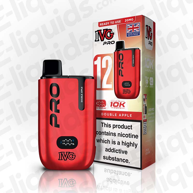 IVG Pro 12 20mg Prefilled Pod Kit Double Apple