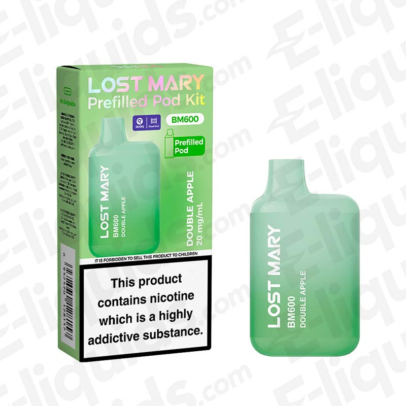 Lost Mary BM600 Prefilled Pod Kit Double Apple