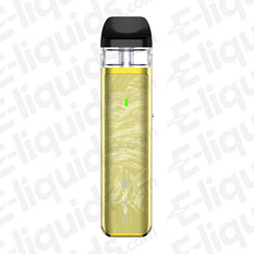 Dovpo Ayce Mini Pod Kit in yellow, a compact vaping device designed for high performance and portability.