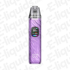 OXVA Xlim Pro 2 Pod Kit in Dream Like Purple with display screen and USB C port for fast charging.