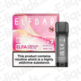 Elf Bar ELFA Pre-Filled Vape Pods - Strawberry Ice Cream flavor with 2ml e-liquid capacity, designed for ELFA Pod Kit.
