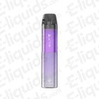 ELFBAR ELFX Vape Pod Kit in stylish purple design, featuring a powerful 1000mAh battery for extended vaping sessions.