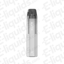 ELFBAR ELFX Vape Pod Kit in silver, featuring a compact design with a 1000mAh battery for enhanced vaping experience.