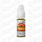 Elfturbo Ice Nic Salt E-liquid by ELFLIQ 10ml bottle with cream and tobacco flavor, available in 10mg and 20mg nicotine strength.