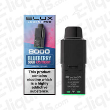 Elux Legend 8000 Blueberry Sour Raspberry Prefilled Pod