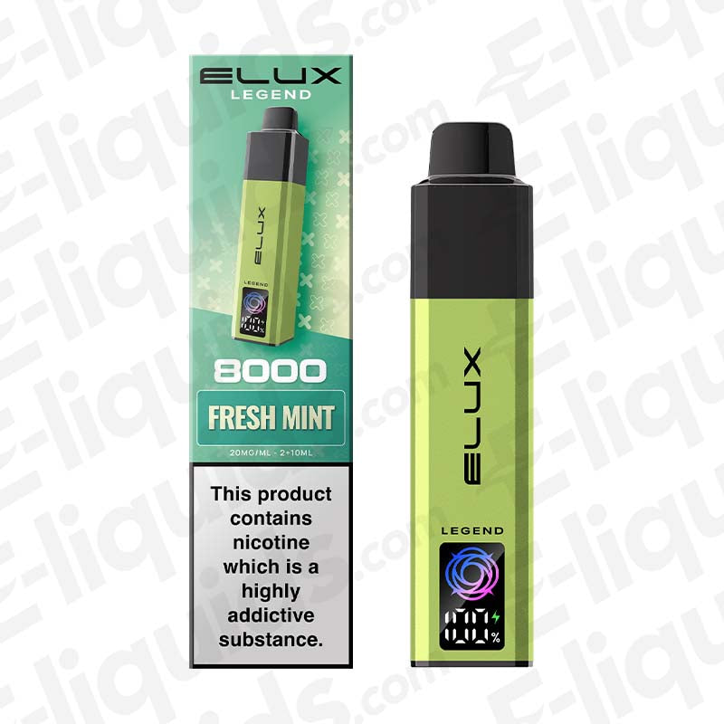 Elux Legend 8000 Fresh Mint Prefilled Pod Kit