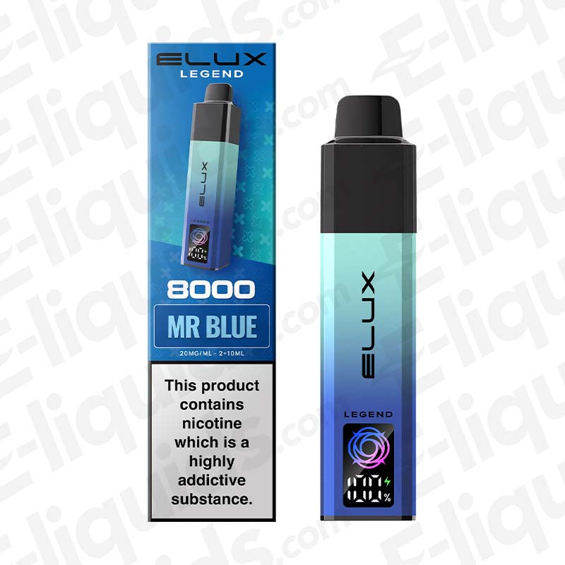 Elux Legend 8000 Mr Blue Prefilled Pod Kit