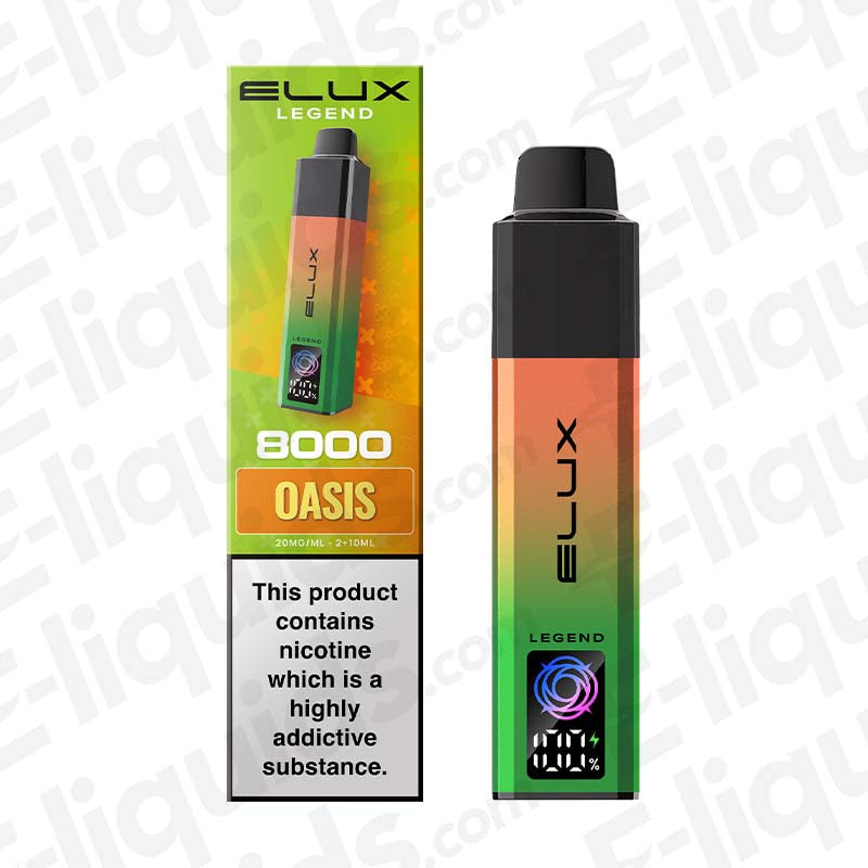 Elux Legend 8000 Oasis Prefilled Pod Kit