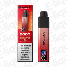 Elux Legend 8000 Red Apple Ice Prefilled Pod Kit