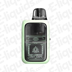 Lost Vape Ursa Epoch Vape Pod Kit in mint green, showcasing sleek design for MTL and RDL vaping.