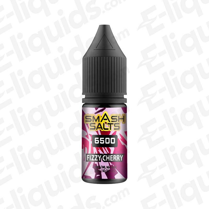 Smash Salts 6500 Fizzy Cherry 10mg Nic Salt E-liquid