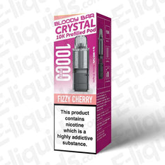 Bloody Bar Crystal 10K 20mg Prefilled Pods Fizzy Cherry