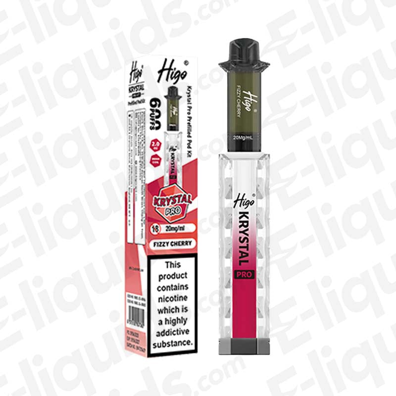 Higo Krystal Pro 20mg Prefilled Pod Kit Fizzy Cherry