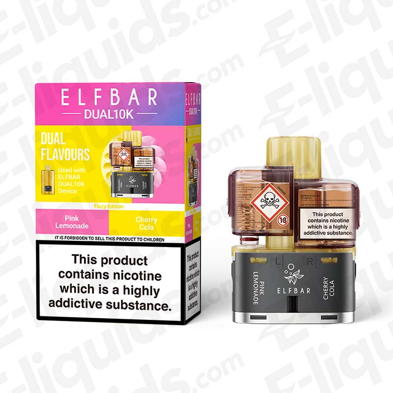 Elf Bar Dual 10K Fizzy Edition 20mg Prefilled Pods