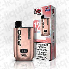 IVG Pro 6000 disposable vape with Fizzy Strawberry flavor, compact design and USB Type-C charging feature.