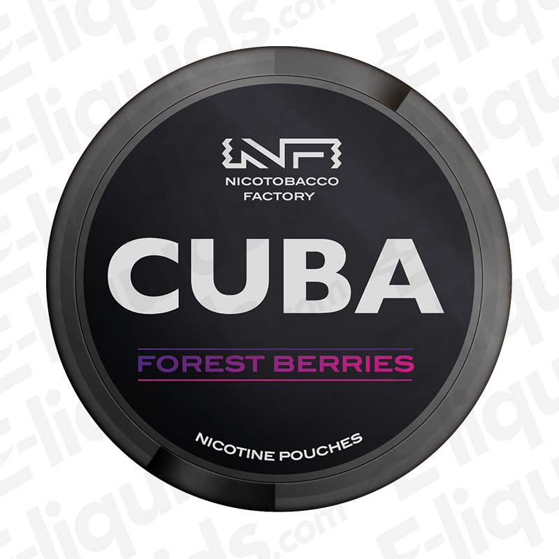 Forest Berries Nicotine Pouches by CUBA