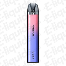 FreeMax EVOX Vape Pod Kit in a sleek gradient design, ideal for both beginner and experienced vapers.