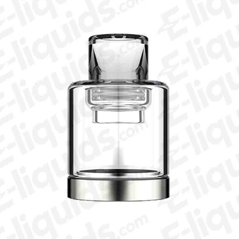 Freemax Marvos XL glass replacement vape pod with stainless steel base for enhanced vaping experience.