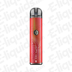 Freemax Onnix 2 15W vape pod kit in red, designed for MTL vaping with 900mAh battery and quick-charge feature.