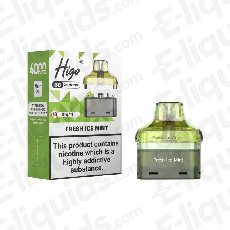 Higo | Sleek Prefilled Pod Kits & Flavour Pods Higo | Sleek Prefilled Pod Kits & Flavour Pods