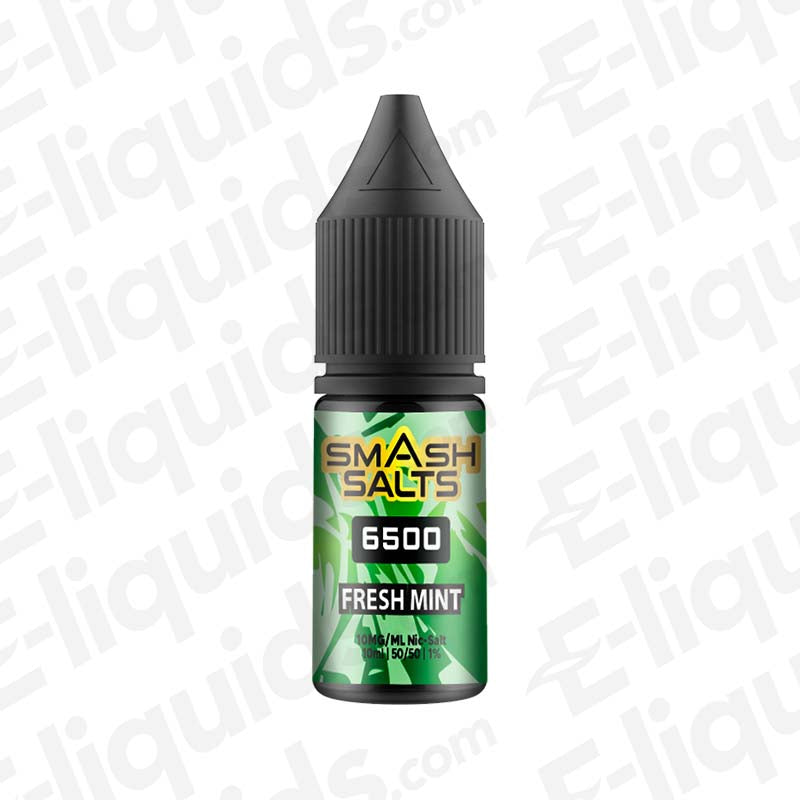 Smash Salts 6500 Fresh Mint 10mg Nic Salt E-liquid