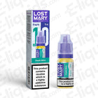 Lost Mary Nic Salt Vape Juice Fresh Mint 10ml bottle and packaging with 5mg strength for pod kits