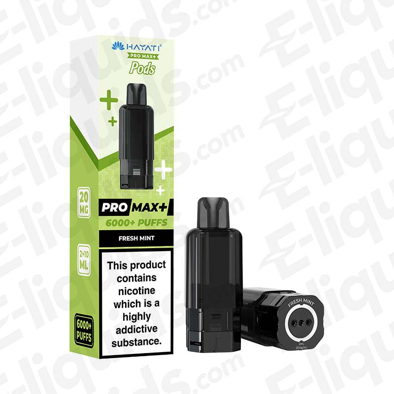 Hayati Pro Max+ Fresh Mint 20mg Prefilled Pods