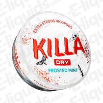 Killa Dry Frosted Mint 16.5mg Nicotine Pouches