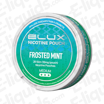 Elux Nicotine Pouches 10mg Frosted Mint