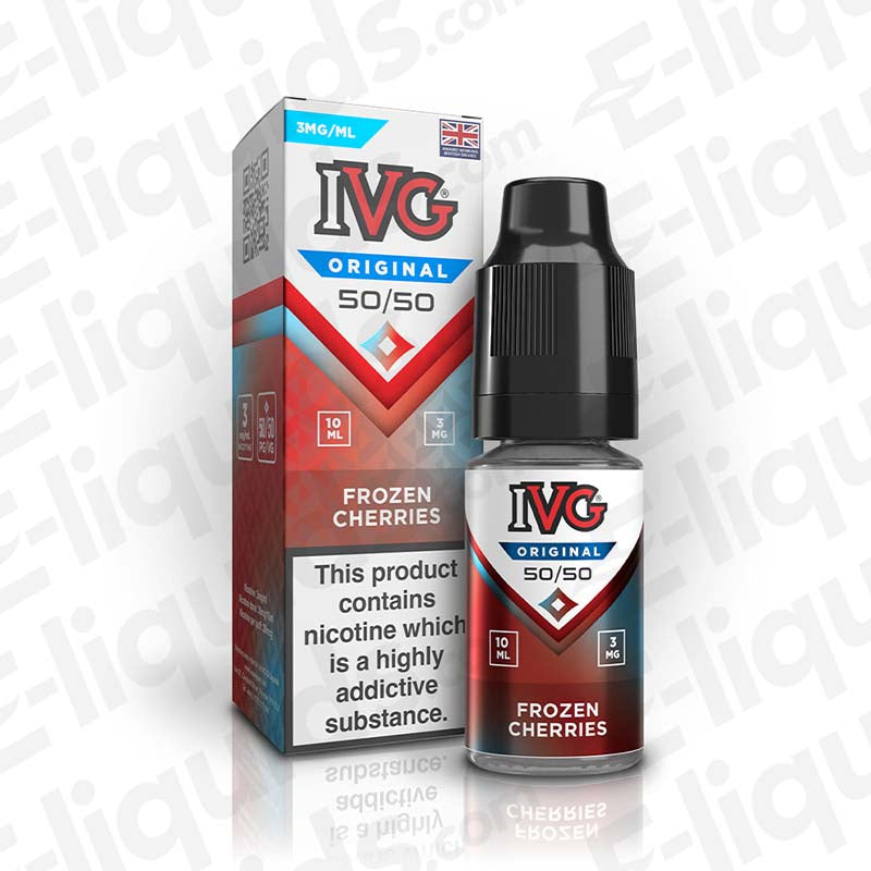 IVG Frozen Cherries 50/50 Vape Juice