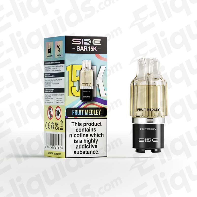SKE Bar 15K 20mg Prefilled Pods Fruit Medley