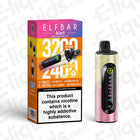 Elf Bar 4-in-1 Refillable Pod Kit with prefilled pods and flavor options, featuring 3200 puffs.